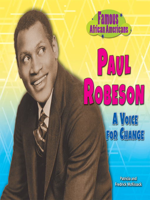 Title details for Paul Robeson by Patricia McKissack - Wait list